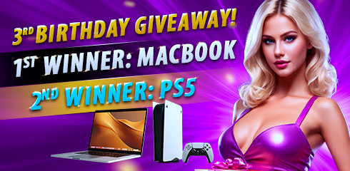 0. 3RD BIRTHDAY GIVEAWAY PROMO