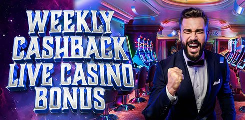 92.Weekly Live Casino Cashback